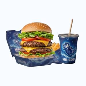 Mega Beef Burger Meal