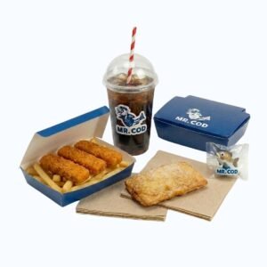 Fish Cake / Fish Fingers Meal